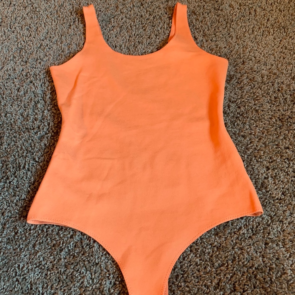 orange bodysuit - size S